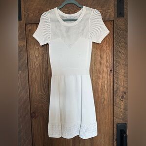 White Sandro size S dress